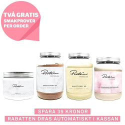 Gratis smakprover på proteinpulver