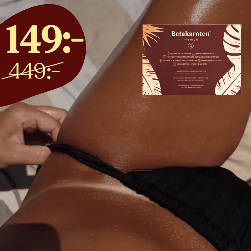 Prova Betakaroten Premium för 149 kr med fri frakt