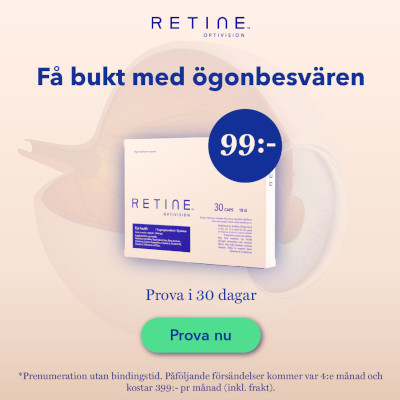 Retine Optivision - ett kosttillskott för syns skull