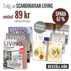 Beställ 3 nr av Scandinavian Living för 89 kr