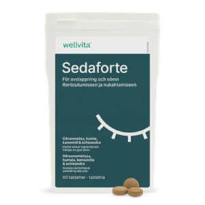 Sedaforte - nu till 50% rabatt hos Wellvita