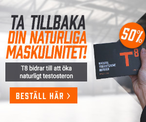 Prova T8 till halva priset (174 kr för 2 mån)