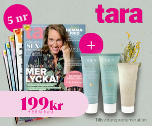 Tara 5 nr 199kr + hudvård IDUN Minerals by Agneta Sjödin