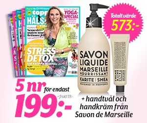 Topphälsa 5 nr + handtvål & handkräm från Savon de Marseille