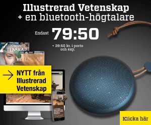 VEEGO Bluetooth-högtalare med Illustrerad Vetenskap 2 nr